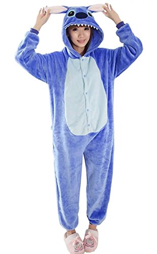 DigerLa Unisex Sleepwear Animal Onesie Adult Pajamas Cosplay Costume Jumpsuit