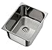 Ambassador Marine Rectangle Stainless Steel Brushed Finish Sink, 13 1/4-Inch Long x 10 1/2-Inch Wide x 7 1/8-Inch Deep,Grey