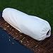 Flannel Bolster Cover for 9x26 Circular Bolster, White
