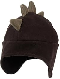 Fleece Mohawk Style Trapper Hat (BLACK)