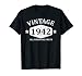 Funny Vintage 1942 77th Birthday Gift T-shirt Best Emoji Tee primary