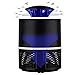 Electric Mosquito Trap Lamp - USB Powered UV LED Attractant Insect Killer with Built in Fan Mosquito Catcher - User Friendly & Eco-Friendly - Ideal for Indoor Use - Black