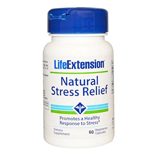 Life Extension Natural Stress Relief Formula, 60 Count