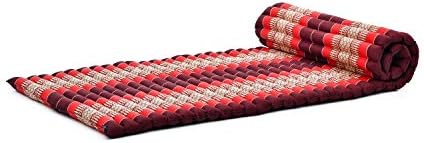 Leewadee Roll Up Thai Mattress Guest Bed Yoga Floor Mat Thai
