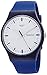 Swatch Bellablu White Dial Blue Silicone Strap Men'S Watch Suon709