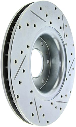 StopTech 227.66053R Select Sport Drilled & Slotted Rotor, Right