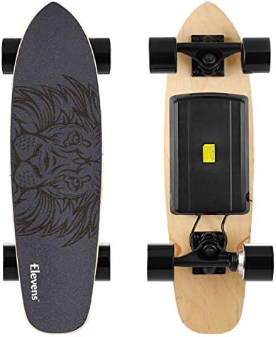 LEVE 28" Electric Longboard Skateboard with 400W Brushless Motor