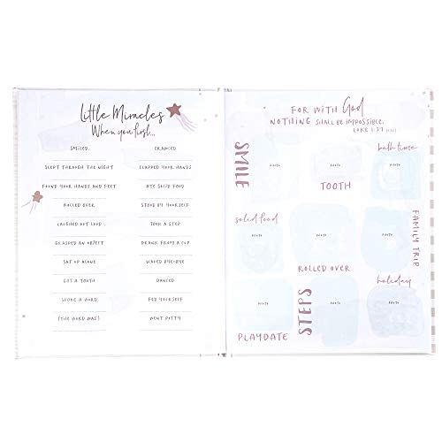 C.r. gibson little blessing baby memory book para recién