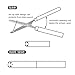 Creative Panda Scissors Hand-Cut Paper Scissors Student Cartoon Scissors Children Folding Safety Scissors Travel Portable Scissors (Panda)