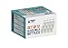 Premium Vials, 11 Oz Glass Milk Bottle Set of 6 - Includes Reusable White Lids and Straws (6)