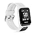 kwmobile Strap Compatible with TomTom Adventurer/Runner 3/Spark 3/Golfer 2 Strap - Replacement Silicone Watch Band - White