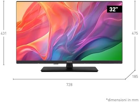 TV-32S55AEZ, Serie S55 32 pollici Smart TV LED Full HD, 2024, Fire TV, HD Colour Engine, HDR, Alexa Voice Control, Game Mode, Media Player, Per un'Esperienza Visiva Ottimale