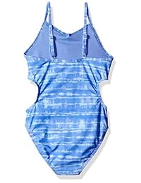 Angel Beach - Bañador de una pieza para niña con volantes