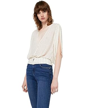Women's Metallic Thread Blouse