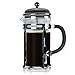 French Press Coffee Maker - 20 oz (600 ml) Espresso and Tea Maker with Triple Filters, Stainless Steel Plunger and Heat Resistant Borosilicate Glass with 6 Bonus Filters - by Procizion