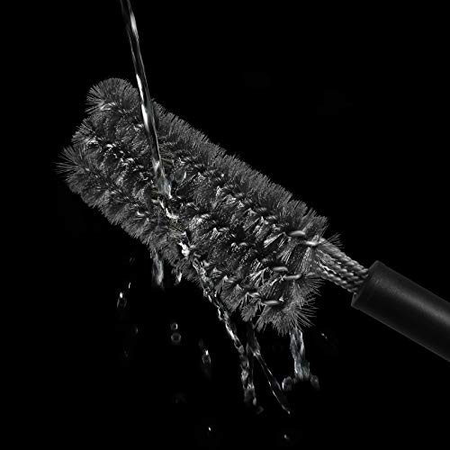 grilljoy Grill Brush and Scraper - Extra Replacement Head - 20.5" Safe Wire Bristles Stainless Steel Barbecue Cleaning Brush for Weber Gas/Charcoal Grilling Grates- Perfect BBQ Cleaner Accessories. - Thumbnail 6