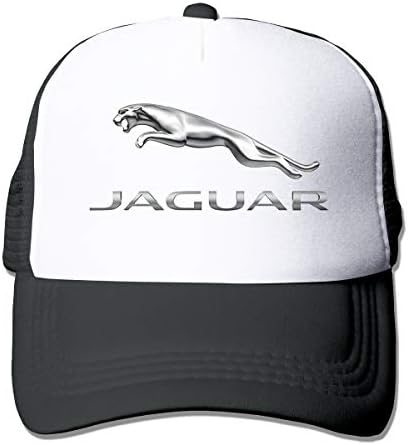 Custom Jaguar Logo Fashion Adjustable Mesh Trucker Cap Hat for Unisex
