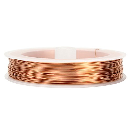 EsportsMJJ Spool Copper Wire 0.5mmx90m Enameled Copper Coil Magnet Wire