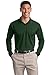SPORT-TEK Men's Long Sleeve Micropique Sport Wick Polo L Forest Green