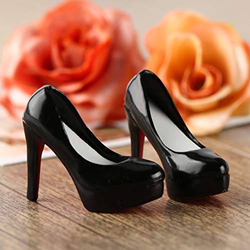 1:6 Female Women Soldier Simulation Stiletto High Heel Court Shoes Model for 12 inch Doll Toys Action Figure Dolls Accessory - Thumbnail 2