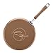 Rachael Ray Cucina Nonstick Butter Warmer, Hard Porcelain Enamel Aluminum, 0.75-Quart, Mushroom Brown