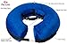 Inflatable Dog Collar, Recovery Cone, After Pet Surgery, Prevent Dogs from Biting & Scratching, Adjustable Thick Strap, Soft Comfortable Donut (Large)