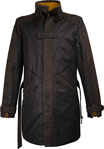 Musterbrand Watch Dogs Men Trench Coat Vigilante Brown S