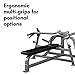 Body-Solid Pro ClubLine (LVBP) Adjustable Leverage Gym Bench - Converging Chest & Bench Press Machine with Sealed Bearings and Gas-Assisted Start Positions