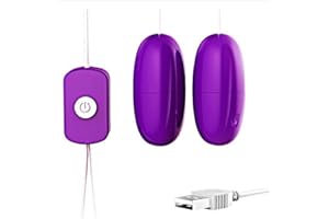 20 Frequency Vibration Jumping Egg USB Plug-in Strong Earthquake Toy (Purple)