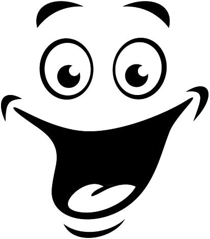 Smile Toilet Room Funny Sticker Wall Art Stickers Home Decoration Kitchen Decor Wallpaper Decal Home Decor Living Room Decoration Wall murals Home Office Wall Sticker Room Decor Door Sticker Poster - Image 5