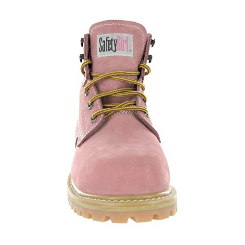 safety girl pink steel toe boots