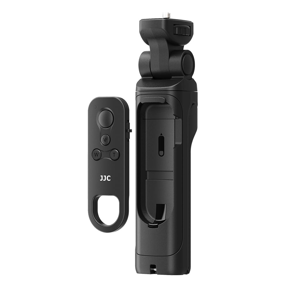 JJC Shooting Handgrip w/BR-E1 Remote Control for Canon R1 R10 R7 R6 R5 R RP 6D Mark II 90D 77D 850D 800D 200D II M6 Mark II M50 M200 G5 X Mark II SX70 HS Cameras - Replace Canon HG-100TBR Tripod Grip