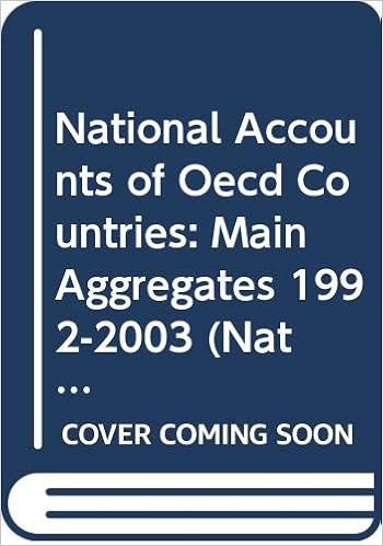 National Accounts of Oecd Countries: Main Aggregates 1992-2003: v.1