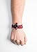 Wraps Wearable Braided Wristband Headphone Earbuds, Classic Crimson (WRAPSCCRIM-V5)