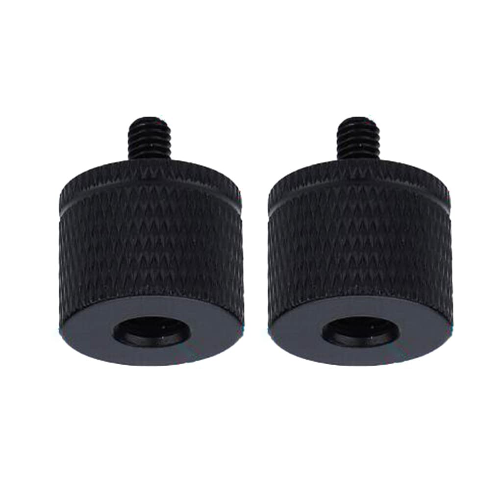 Gereiny 2x DSLR Camera Screws 1/4 to M4 M5 M6 M8 M10 M12 Conversion Screw for Projector