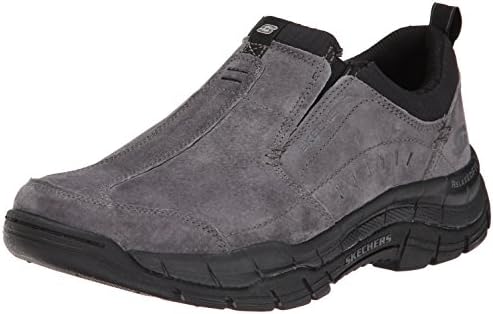 skechers sport men's rig mountain top sneaker charcoal