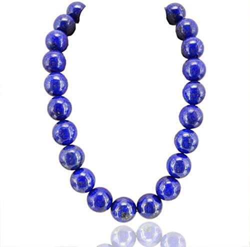 Shubham Jewels Blue Lapis Lazuli Gemstone Necklace for Women