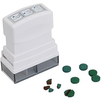Amazon.com: CVS Pill Splitter - Recessed Safety Blade - Storage ...