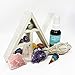 15 pcs Chakra Crystal Healing Kit! / Lot of Chakra tumbles, Amethyst Cluster, Raw Stones, Sage, Meditation Spray + More. Bohemian Gift Set!