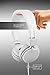 Polaroid PHP8500WH Stereo Headphones with Microphone, Fordable, Tangle-Proof, Compatible with All Devices