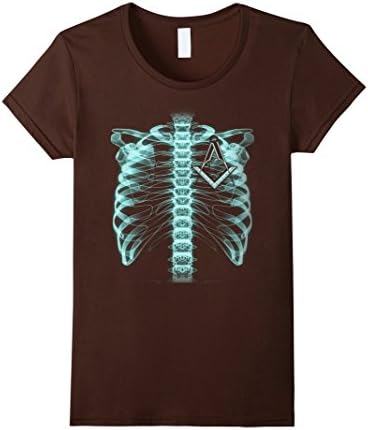 Women's Architect Love X Ray T Shirt Medium Brown