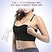 Breast Pump Bra, Momcozy Velcro Hands Free Pumping & Nursing Bra(Large)