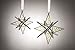 J Devlin Orn 250 Stained Glass Moravian Star Christmas Ornament or Sun Catcher Dimensional 4 1/2 x 4 1/2