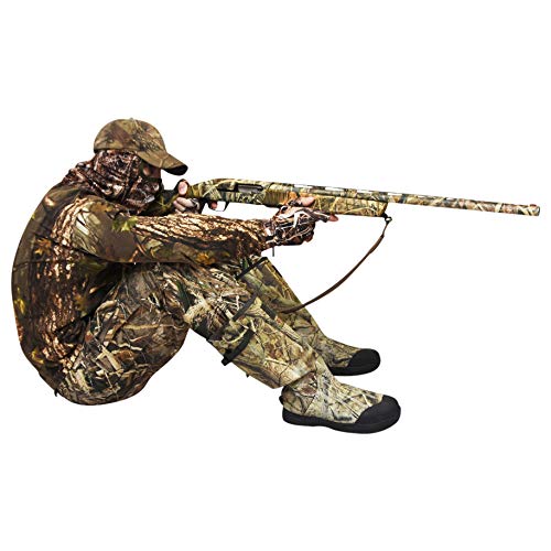 image for DecoyPro Lightweight Fingerless Hunting Gloves for Men Camo - Fingerle