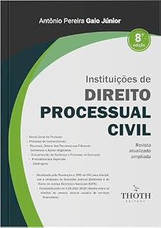 Livro Instituições de Direito Processual Civil - 8ª edição