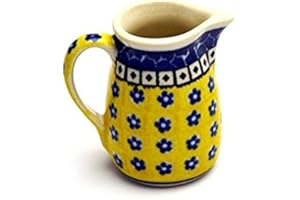 POLISH POTTERY GALLERY Polish Pottery Miniature Pitcher - Sunburst