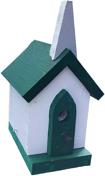 Amazon Com Furniture Barn Usa Small Church Bird House W Chain
