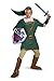 Disguise Men's Legend Of Zelda Link Prestige Costume, Green, X-Large