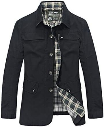 Northar Men Cotton Fall Casual Slim Fit Jackets