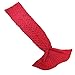 yashidali Wearable Mermaid Tail Blanket Crochet, All Seasons Warm Knitted Bed Blankets Sofa Living Room Quilt for Kids and Adults, Fish-Scales Pattern, 70.9